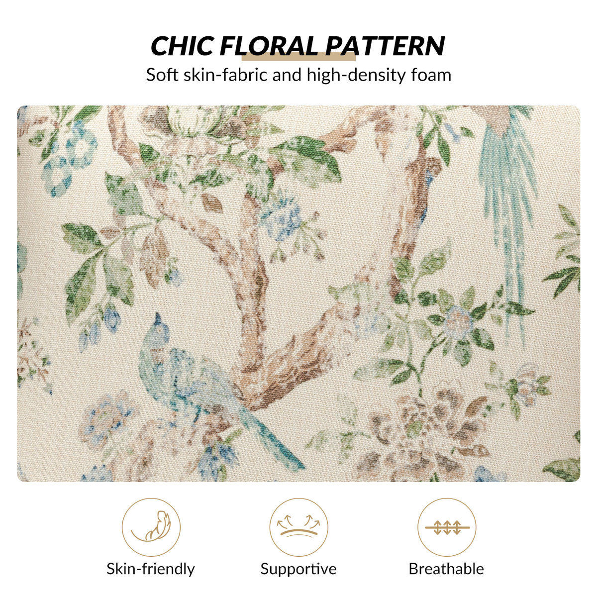 Anndi Upholstered Wingback Accent Chair